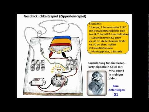 ELEKTRONIK-TUTORIAL 03: Stromkreis, Reihenschaltung, Parallelschaltung