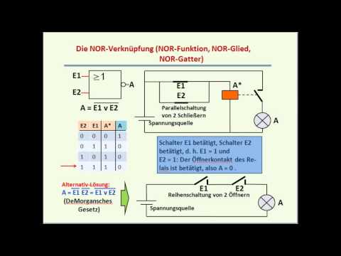 DIGITALTECHNIK - TUTORIAL 02 (1): NAND, NOR