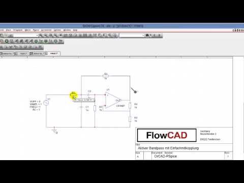 Aktiver Bandpass Filter mit Einfachmitkopplung - Tutorial